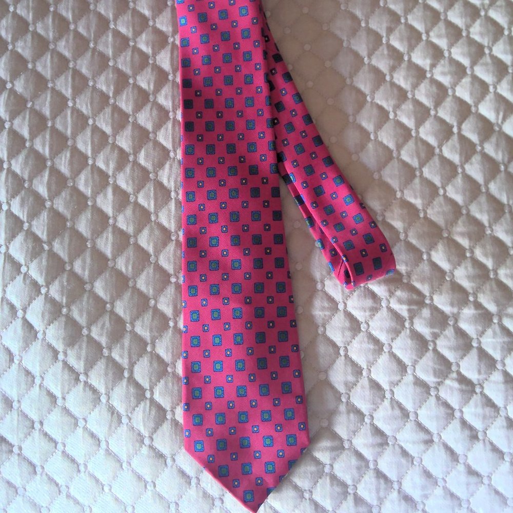 Ralph Lauren Red Silk Tie excellent